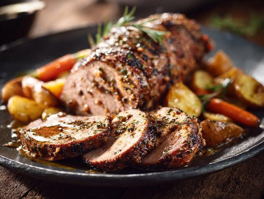 Freilandschwein Filet – Im Ofen veredelt mit Honig & Senf