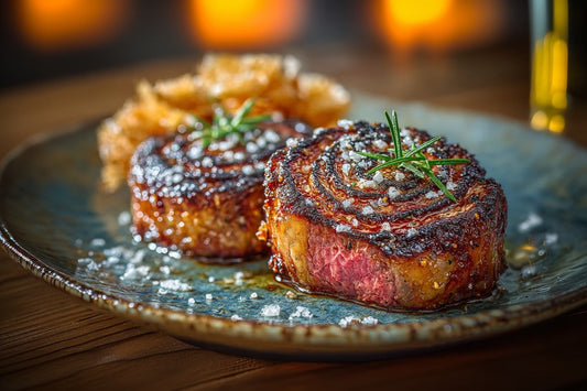 Wagyu Ribeye Cap – Gegrillt mit Parmesanchips & Fleur de Sel